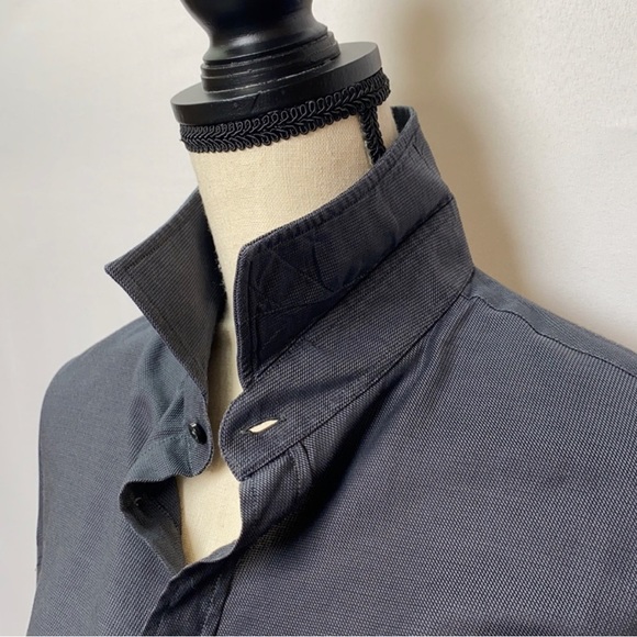 Slim fit Armani collezioni long sleeve dress shirt size 41/16 - Picture 6 of 11